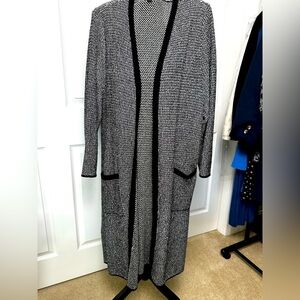 J.Jill Long Open Cardigan